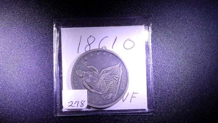 1861-O S/L .50 VF Key - Ziemer Hilbrands Auctions