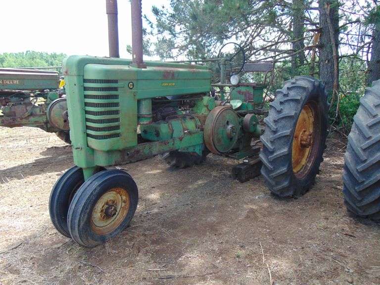 JD STYLED G N/F SMALL NUT CARB GOOD TIRES ROCK SHAFT WILL RUN SERIAL # 32897