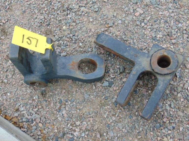 2 HEAVY CAST IMP HITCHES