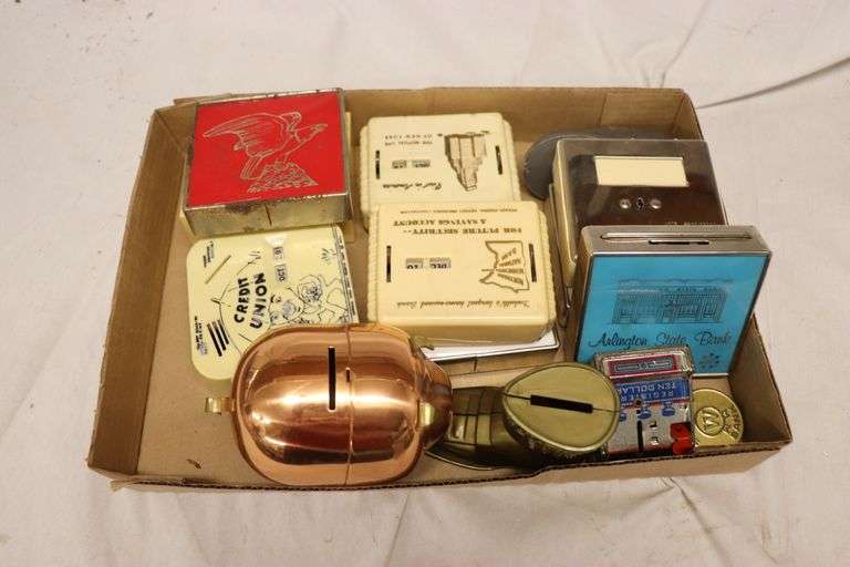 ASSORTED COIN BANKS - Ziemer Hilbrands Auctions