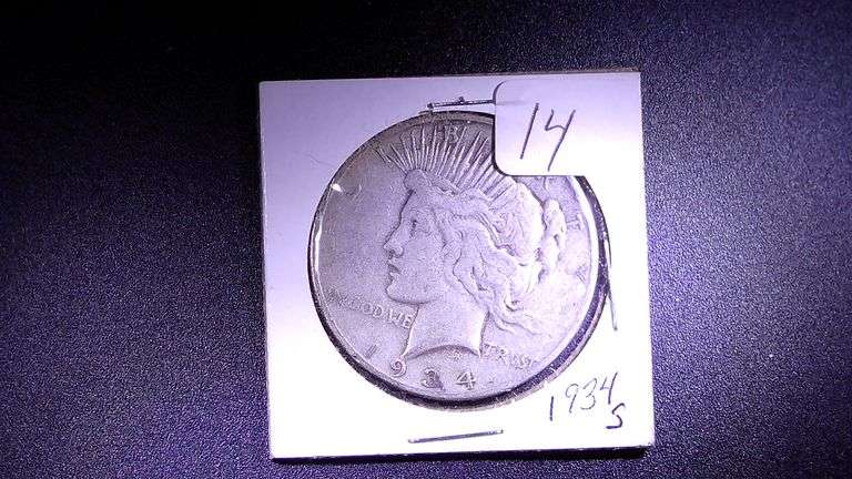 1934 S SILVER DOLLAR