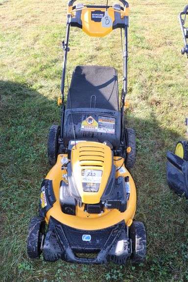CUB CADET SC500 PUSH MOWER, 21" DECK, W BAGGER