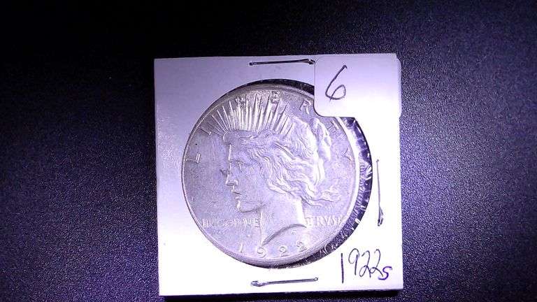 1922 S SILVER DOLLAR