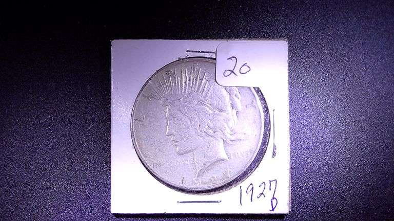 1927 D SILVER DOLLAR
