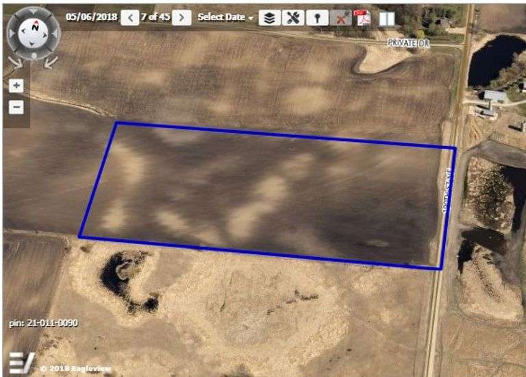 20.10 DEEDED ACRES FARMLAND, IRVING TWP, KANDIYOHI COUNTY MN, ONLINE ONLY