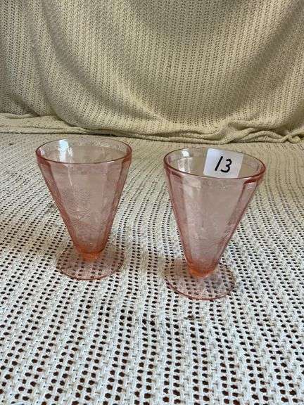 PINK DEPRESSION GLASSES