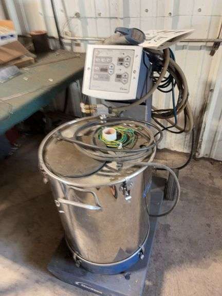Nordson encore LT manual powder spray system DOES NOT WORK