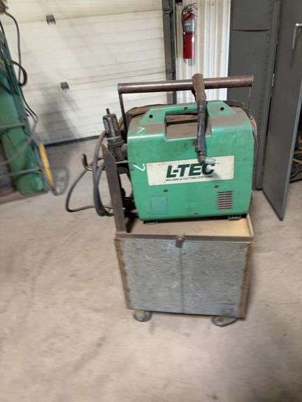 L TEC welding and cutting system on cart