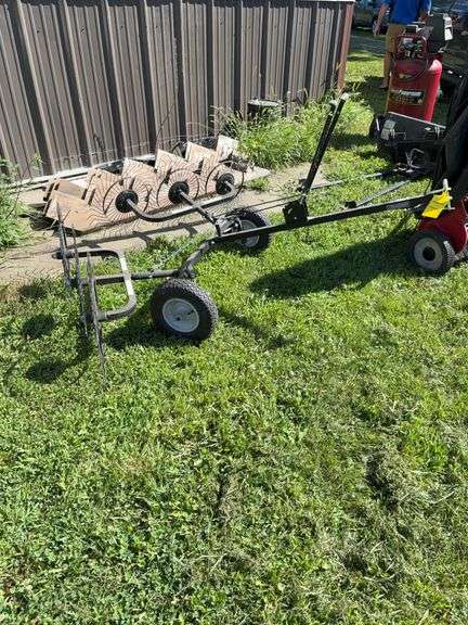 Strongest 6 wheel Estate rake