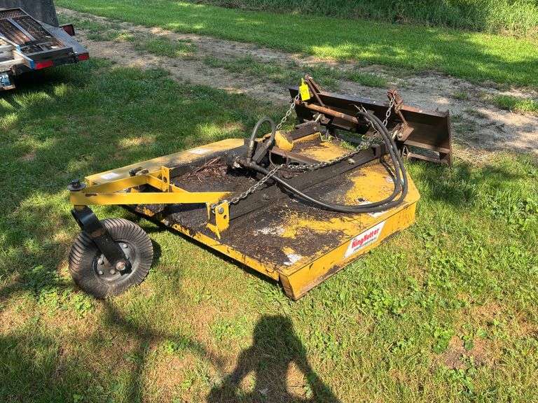 QUICK ATTACH KING CUTTER 6’ BRUSH HOG.