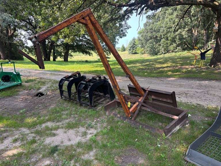 HOME BUILT QUICK ATTACH BOOM.